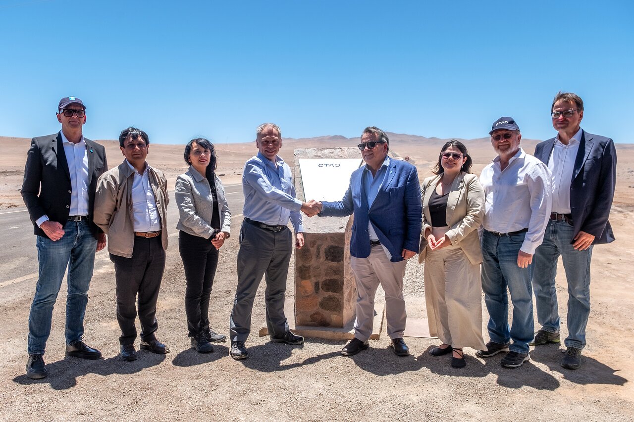 CTAO-South project at ESO's Paranal Observatory in Chile